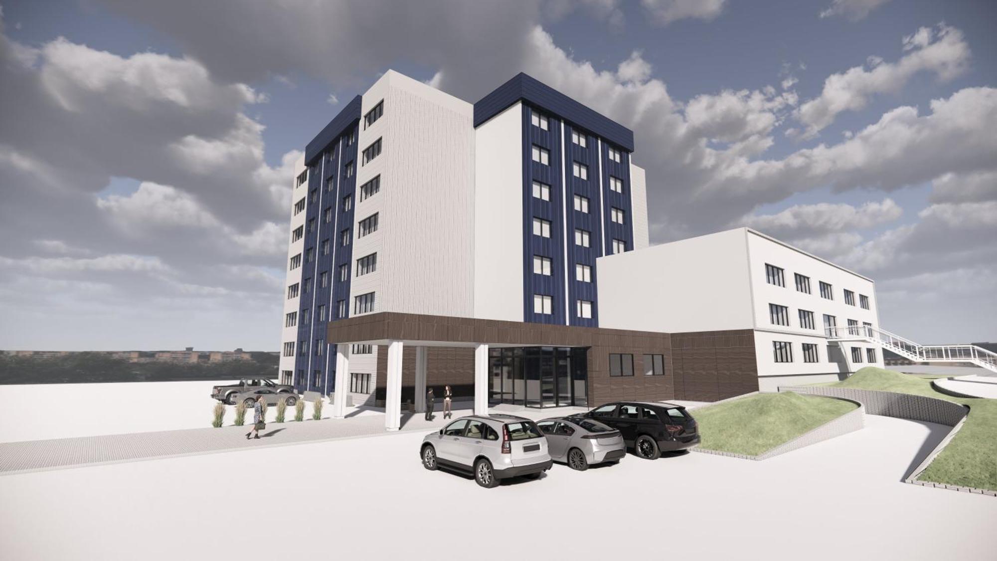 ホテル Crowne Plaza Saint John Harbour View By Ihg エクステリア 写真